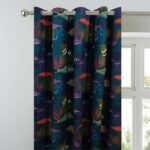Sea Curtains for Window and Door 66 X 90 Inches Each ( Set Of 2 Pieces )