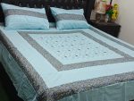Printed Patchwork Embroidered Sheet Design (2)