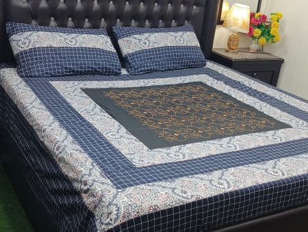 Printed Patchwork Embroidered Sheet Design (3)