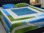 Printed Patchwork Embroidered Sheet Design (4)
