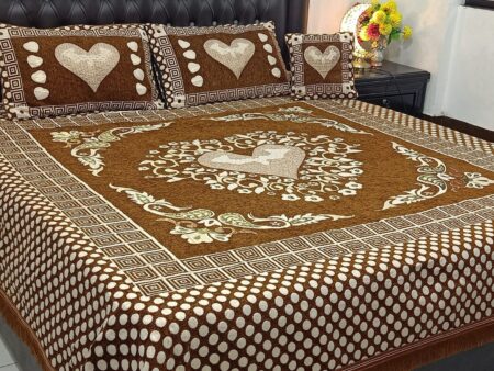 Velvet Jacquard Bed Sheet Design