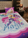 Believe Magic Character Kids Bed Sheet