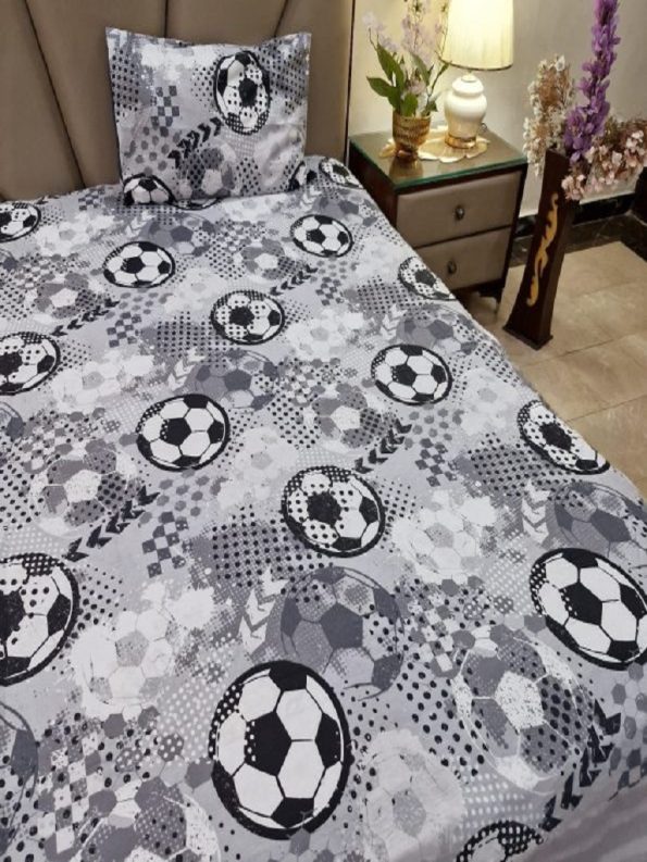 Football Kids Bed Sheet