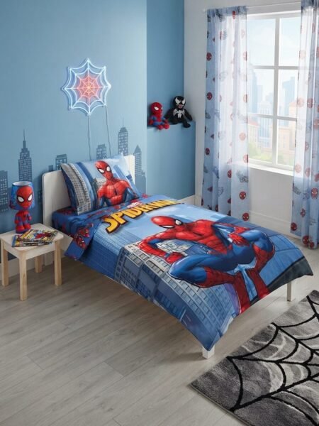 Kids Adventure Spider-Man Theme Bedding