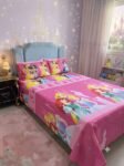 Princess Character Kids Bed Sheet
