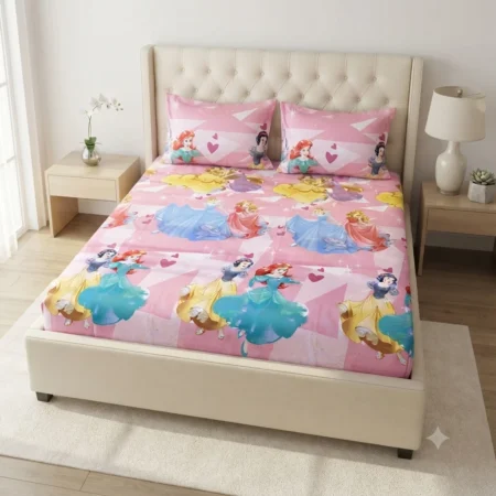 Princess Dreamland Pink Bed Set
