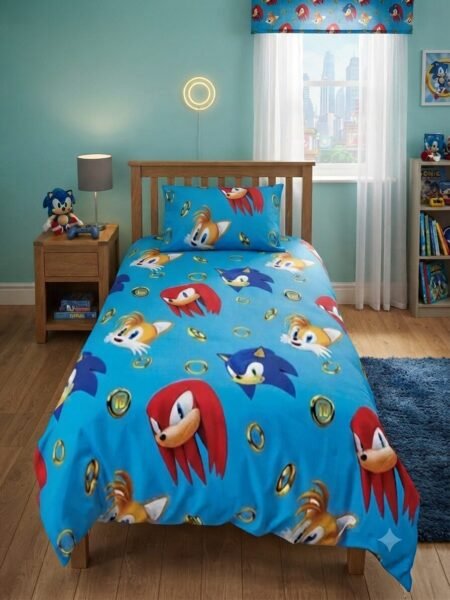 Sonic Kids Bed Sheet