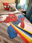 Spider Men Character Kids Bedding