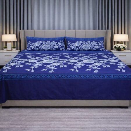 Cotton Printed Bed Sheet GN Design