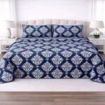 Flowers Colours Printed Bed Sheet With 2 Pillow Covers