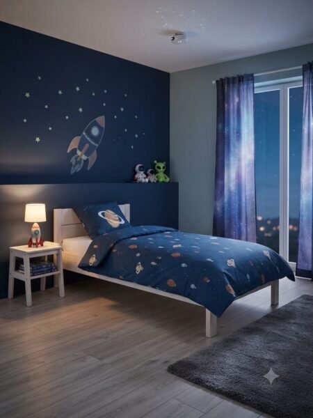 Galaxy Explorer Kids Bedding Set