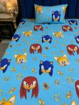 Sonic the Hedgehog Character Kids Bed Sheet