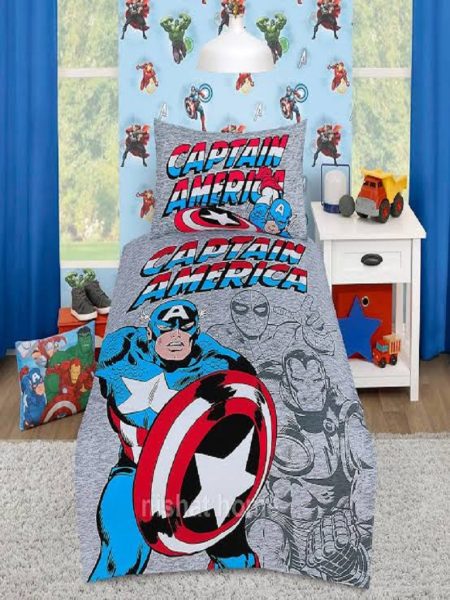 Batman Character Kids Bed Sheet