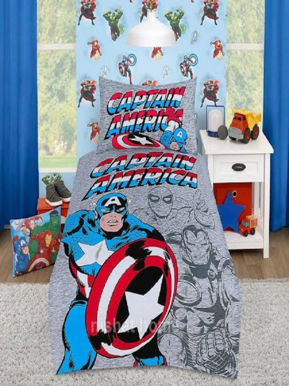 Batman Character Kids Bed Sheet