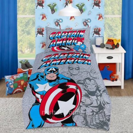 Batman Character Kids Bed Sheet