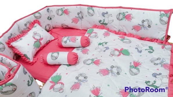 Baby Bumper Cot Set Design (9)