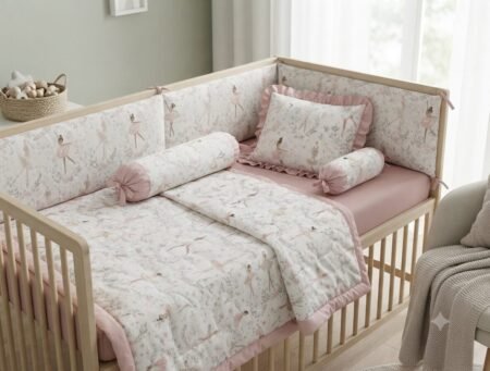 Blush Ballet Baby Bedding Set