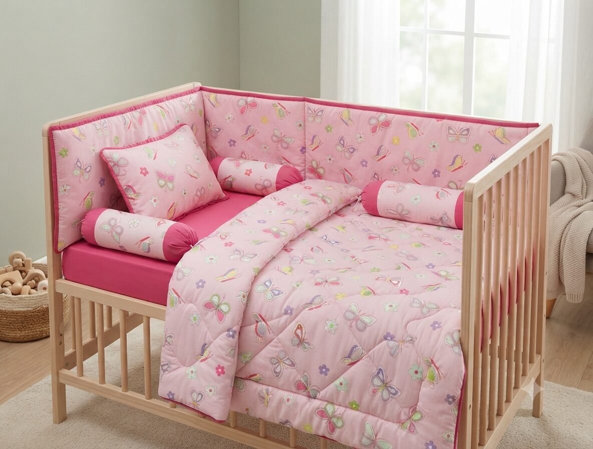 Butterfly Blossom Baby Bedding Set Butterfly Blossom Baby Bedding Set