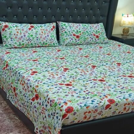 Cotton Printed Bed Sheet GN Design