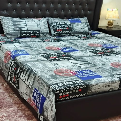 Cotton Printed Bed Sheet GN Design (29)