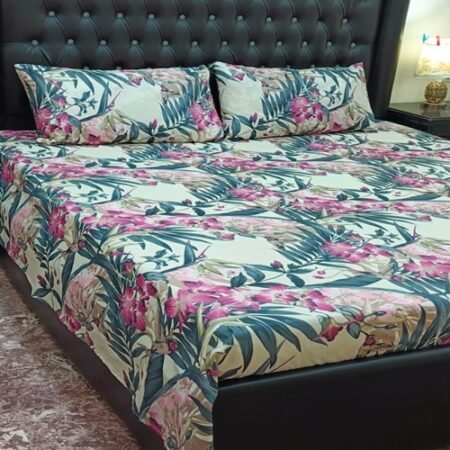 Cotton Printed Bed Sheet GN Design