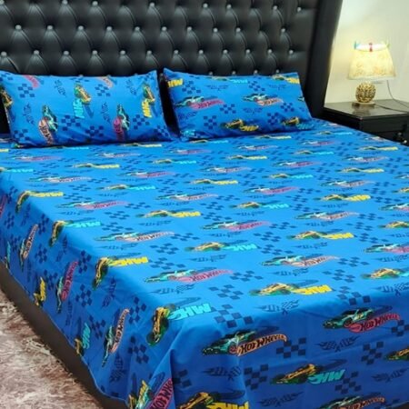 Cotton Printed Bed Sheet GN Design