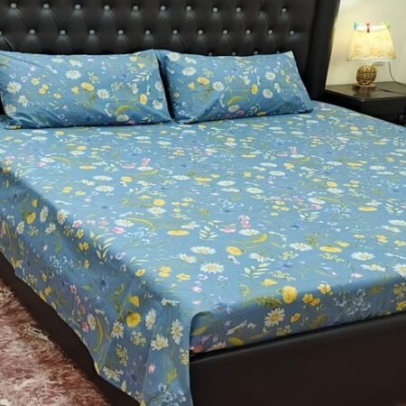 Cotton Printed Bed Sheet GN Design