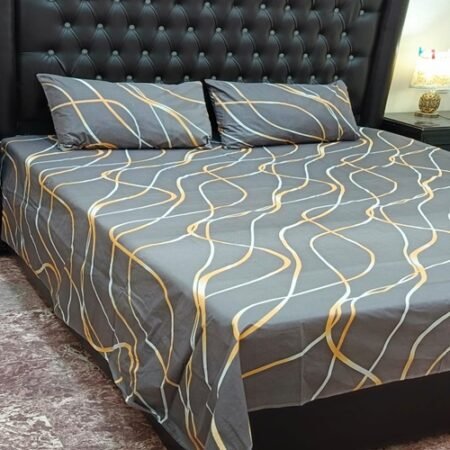 Cotton Printed Bed Sheet GN Design