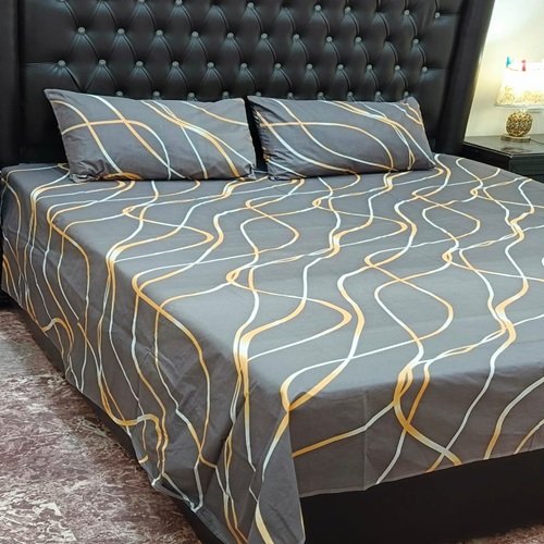 Cotton Printed Bed Sheet GN Design Cotton Printed Bed Sheet GN Design