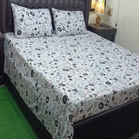 Cotton Printed Bed Sheet GN Design