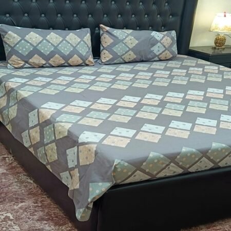 Cotton Printed Bed Sheet GN Design
