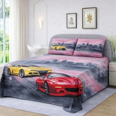 Cotton Printed Bed Sheet GN Design (84)