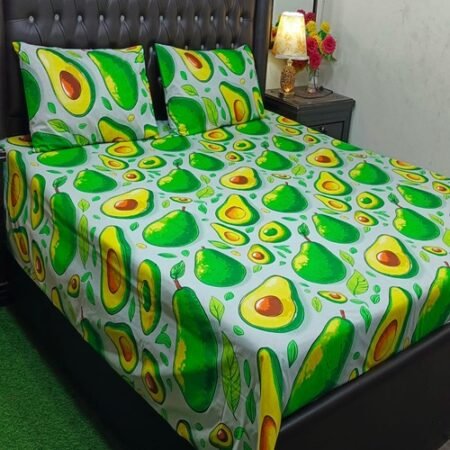 Cotton Printed Bed Sheet GN Design