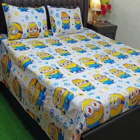 Cotton Printed Bed Sheet GN Design (93)