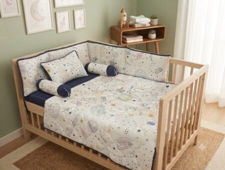 Little Astronaut Baby Bedding Set