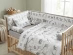 Minimal Safari Baby Bedding Set