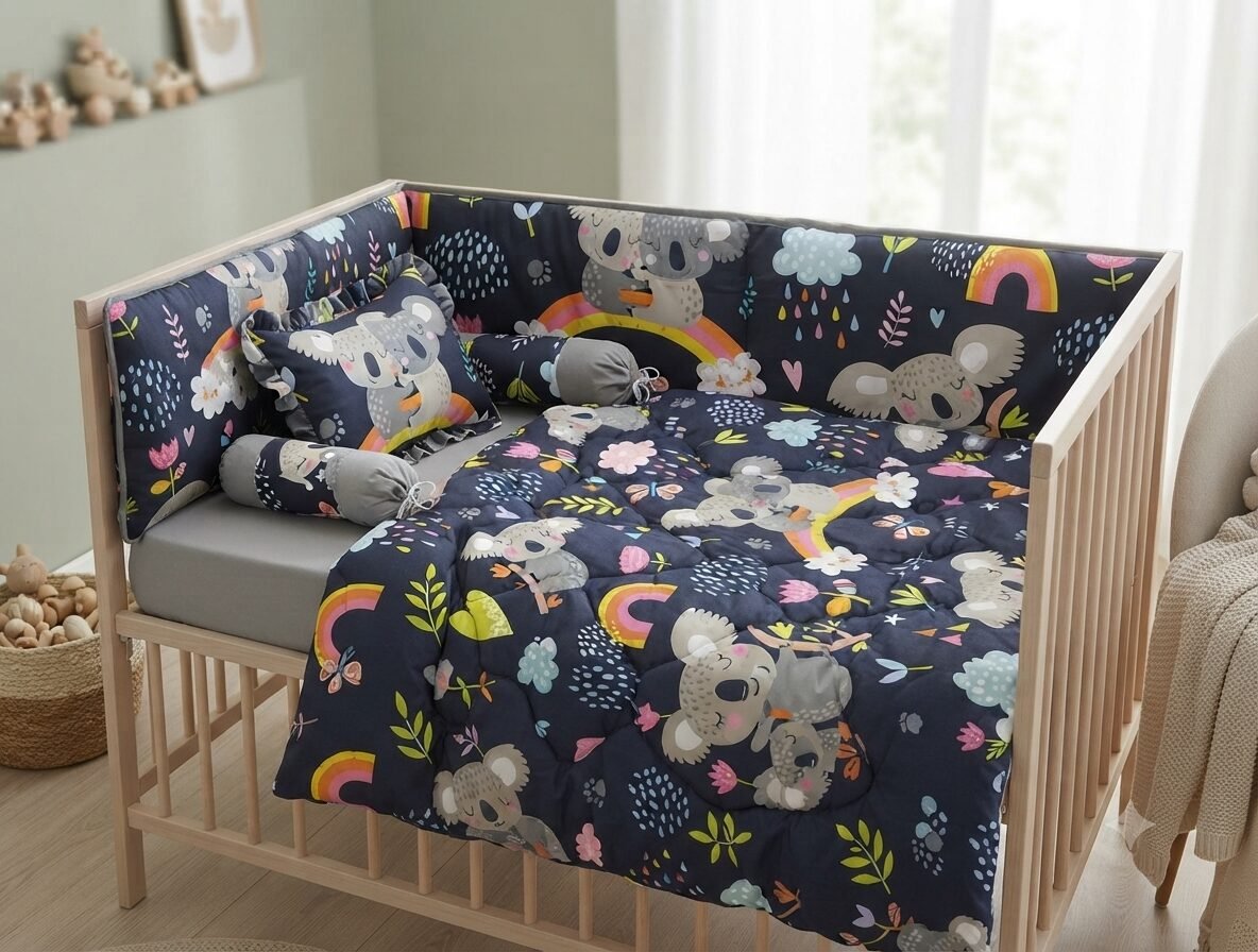 Rainbow Koala Baby Bedding Set Rainbow Koala Baby Bedding Set