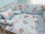 Sky Adventure Teddy Baby Bedding Set