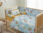 Sky Balloon Dreams Baby Bedding Set