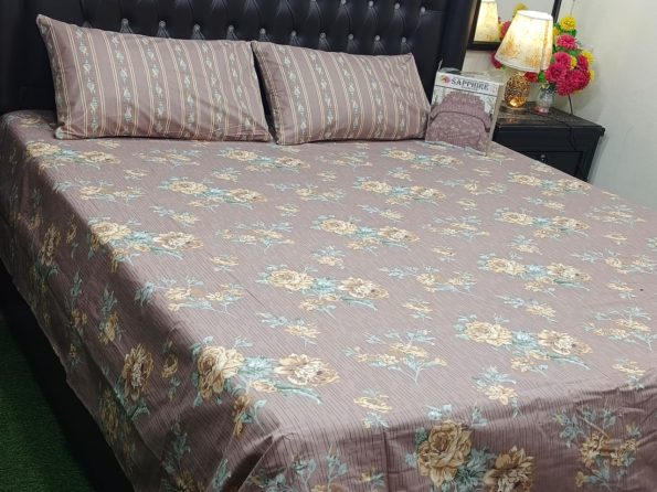 Cotton Printed Bed Sheet GN Design (1)