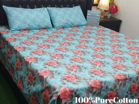 Cotton Printed Bed Sheet GN Design (26)