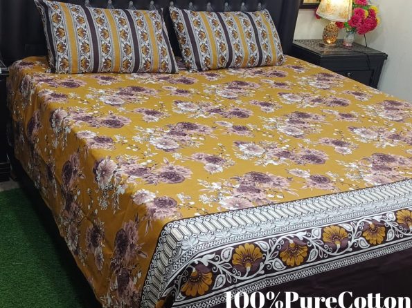Cotton Printed Bed Sheet GN Design (28)