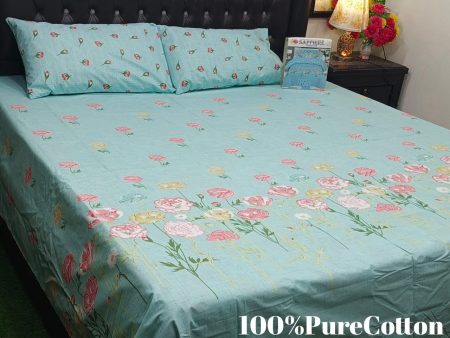 Cotton Printed Bed Sheet GN Design (29)