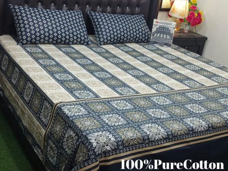Cotton Printed Bed Sheet GN Design (31)