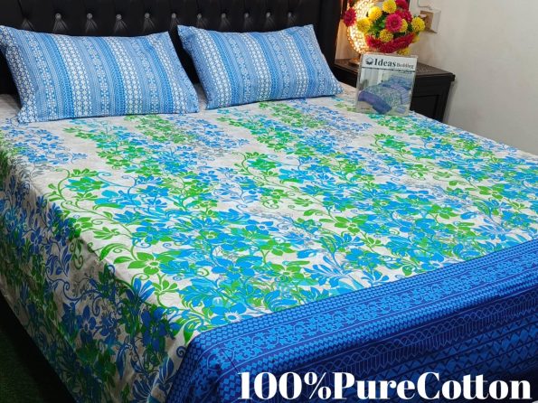Cotton Printed Bed Sheet GN Design (32)