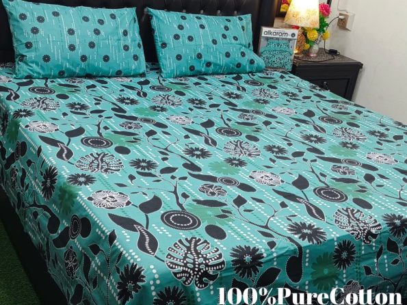 Cotton Printed Bed Sheet GN Design (6)