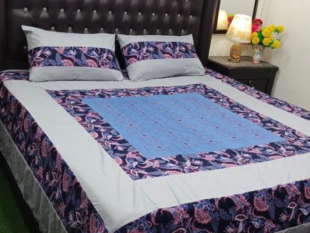 Printed Patchwork Embroidered Sheet Design (11)