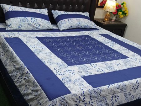 Printed Patchwork Embroidered Sheet Design (18)