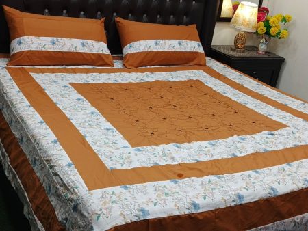 Printed Patchwork Embroidered Sheet Design (19)