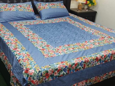 Printed Patchwork Embroidered Sheet Design (29)